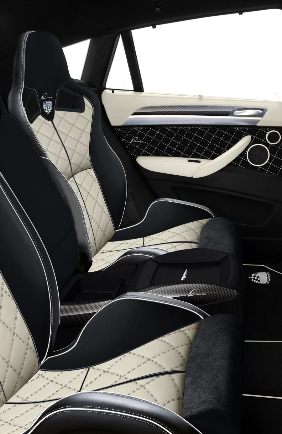 Интерьер BMW X6 CLR X 650 by Lumma Design 2011 года  (фото 3 из 5)